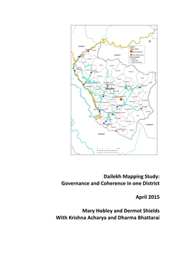 2015 Dailekh Mapping Study on Governance and Coherence