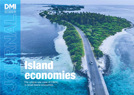 The Unique Use Case of CBDC in Small Island Economies JOURNAL 2 DMI JOURNAL SEPTEMBER 2020
