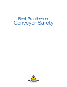 Best Practices on Conveyor Safety 60891 SEC 1A:Layout 1 5/27/09 9:56 AM Page 2