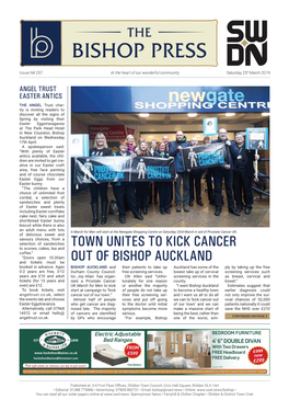 Town Unites to Kick Cancer out of Bishop Auckland