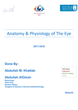 Anatomy & Physiology of The