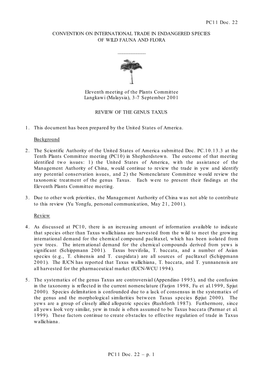 P. 1 PC11 Doc. 22 CONVENTION on INTERNATIONAL TRADE