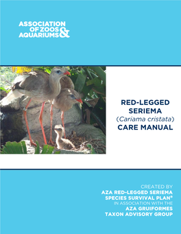 Red-Legged Seriema Care Manual