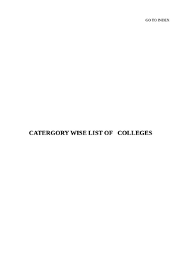 Aided B.Ed Colleges Under Calicut University.Pdf