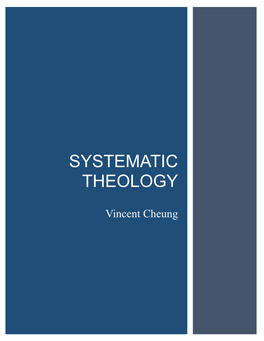 Systematic Theology