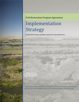 Fish Restoration Program Agreement