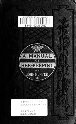 A Manual of Bee-Keeping