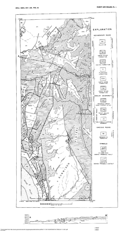 Bull. Oeol. Soc. Am., Vol. 61 Habdy and Zeller, Pl. 1 Explanation