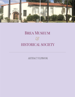 Museum Artifact Flipbook