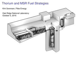 Thorium and MSR Fuel Strategies Kirk Sorensen