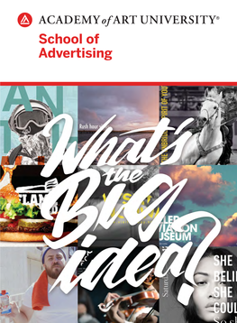 School of Advertising Program Brochure