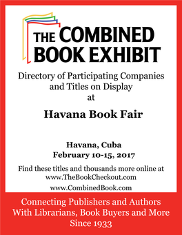 Combined Book Exhibit® Xxxxxxxxxxxxxxxxxxxxxx