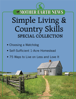 Simple Living & Country Skills