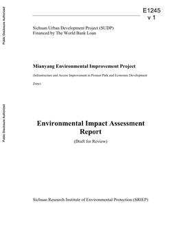 Mianyang Environmental Improvement Project