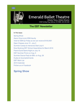 June 2015 Newsletter