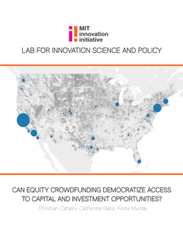 Lab for Innovation Science and Policy