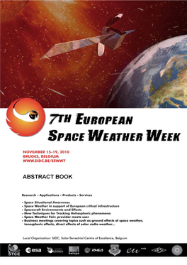 ESWW7 Abstract Book.Pdf