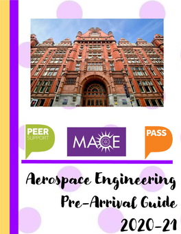 Aerospace Engineering Pre-Arrival Guide 2020-21