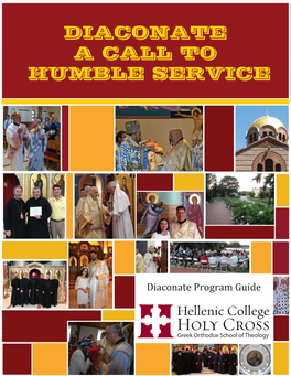 Diaconate a Call to Humble Service
