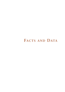 Facts and Data