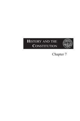 History and Constitution (PDF)