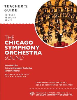 The Chicago Symphony Orchestra Sound