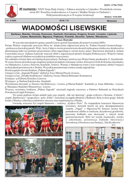 Wiadomości Lisewskie