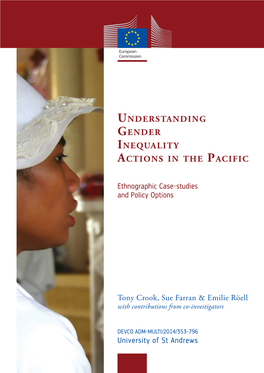 Understanding Gender Inequality Actions in the Pacific
