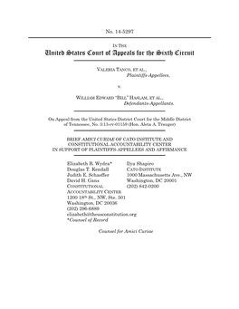 United States Court of Appeals for the Sixth Circuit