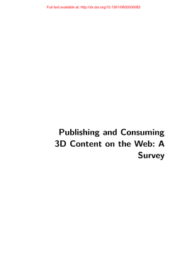 A Survey Full Text Available At