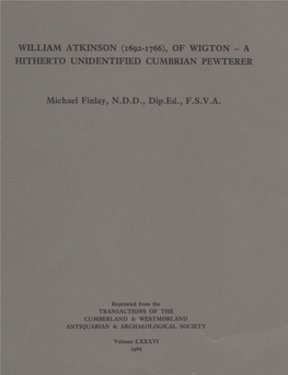 William-Atkinson-Unidentified-Cumbrian-Pewterer.Pdf