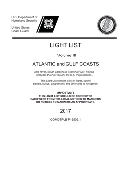 USCG Light List