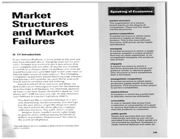 Market Structures and Market Failures 125