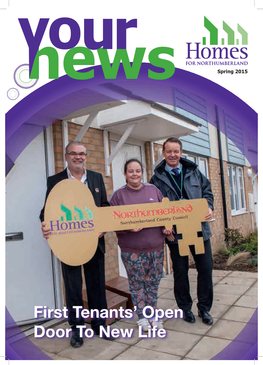 First Tenants' Open Door to New Life