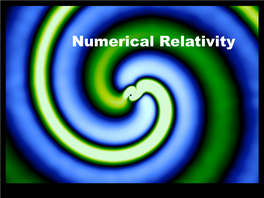 Numerical Relativity