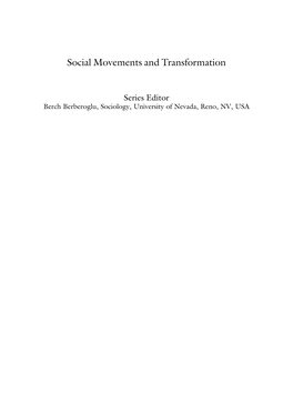 Social Movements and Transformation