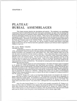 Plateau Burial Assemblages