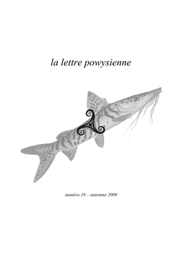 La Lettre Powysienne 18