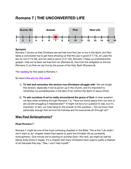 Romans 7 | the UNCONVERTED LIFE