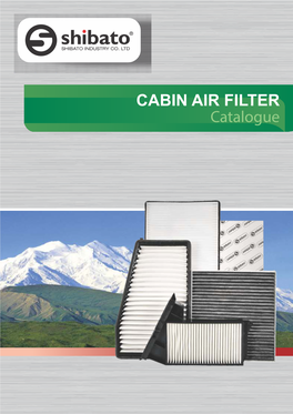 CABIN AIR FILTER Catalogue Упаковка И Маркировка CABIN AIR FILTER