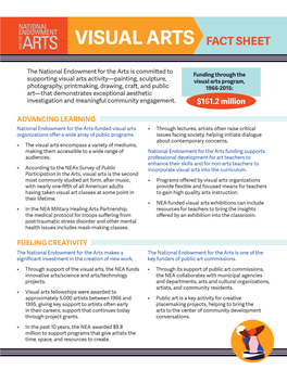 Visual Arts Fact Sheet