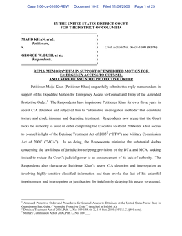 Case 1:06-Cv-01690-RBW Document 10-2 Filed 11/04/2006 Page 1 of 25