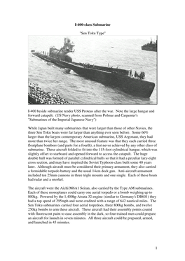 I400 Submarine Aircraft Carrier Japanese.Pdf