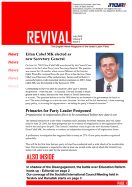 Revival Vol 2 Issue 2 July 2005.Indd