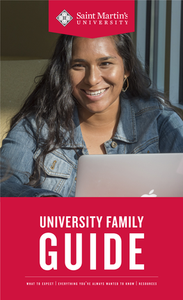 University Family Guide