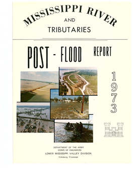 1973 Flood Again Justified the Federal Flood Control Projects in the Mississippi River Basin