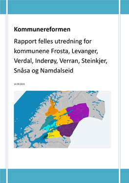 Utkast Til Disposisjon for Utredninger: Kunnskapsgrunnlag for Beslutning