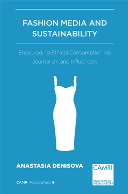 Fashion Media and Sustainability