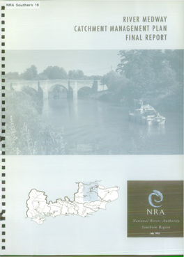 River Medway Catchment Management Plan Final Report