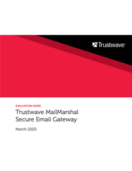 Trustwave SEG Evaluation Guide